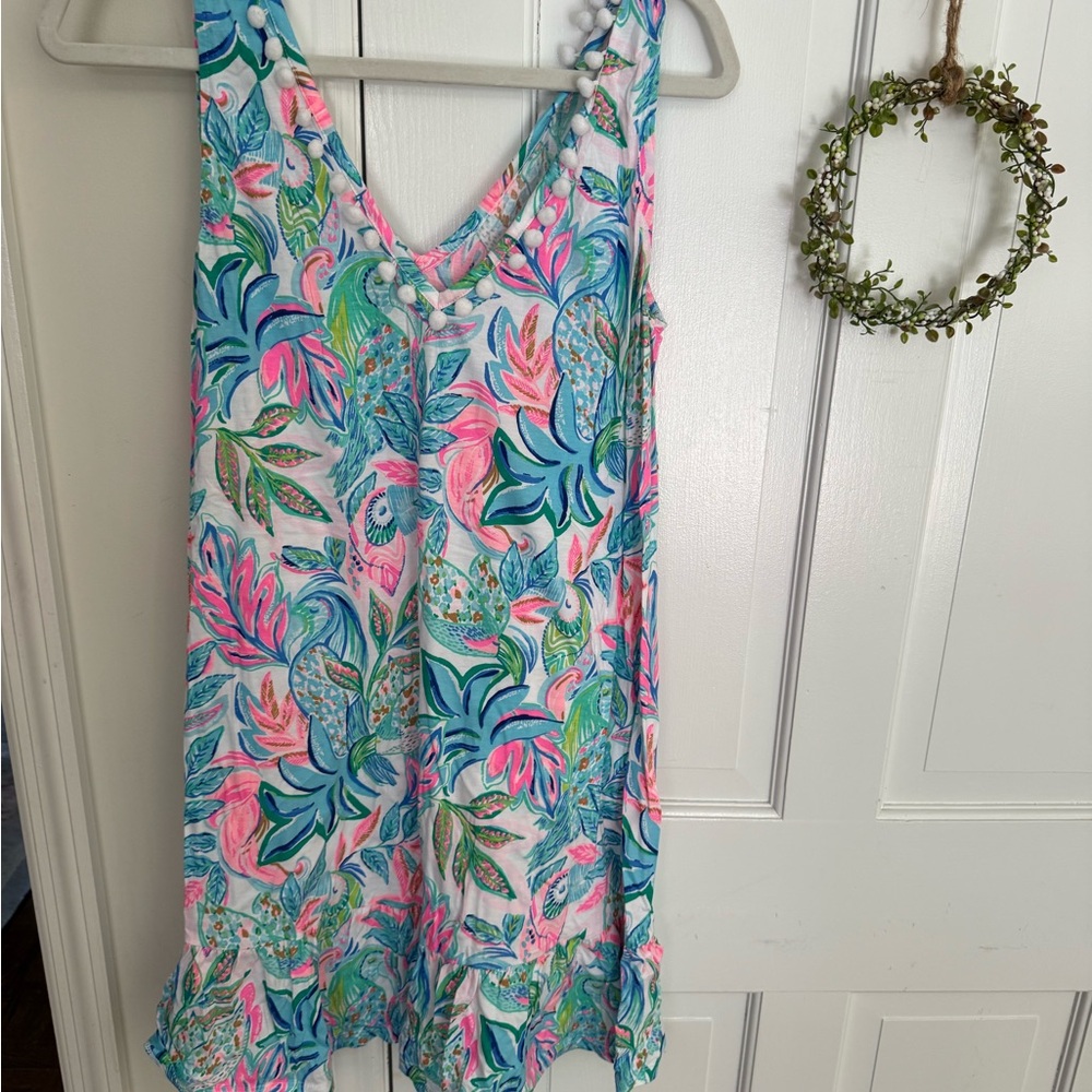 Lilly Pulitzer Colorful Floral Mini Dress